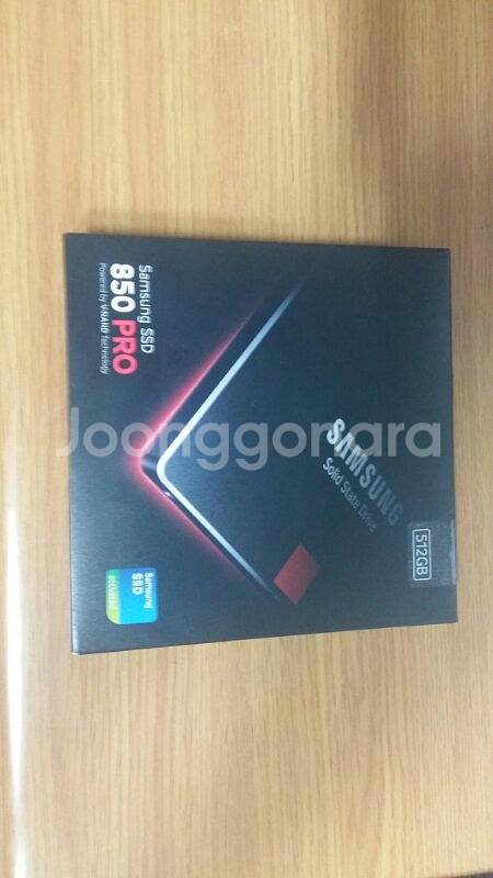 미개봉 삼성 ssd 850 pro 512 좋은가격--0