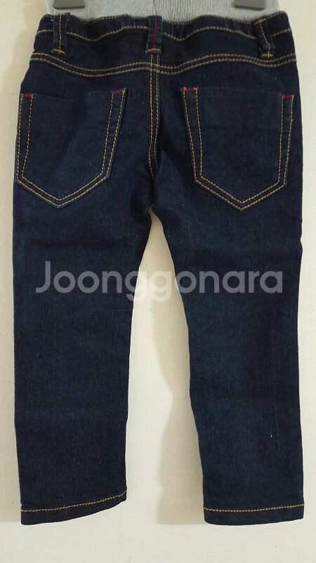 아동용 곰돌이 청바지--1