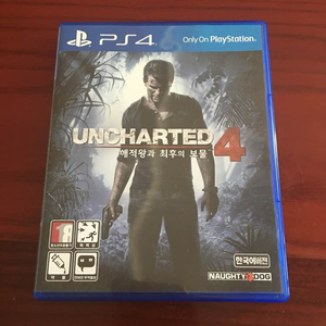 ps4 - 언차티드4 : 해적왕과 최후의 보물