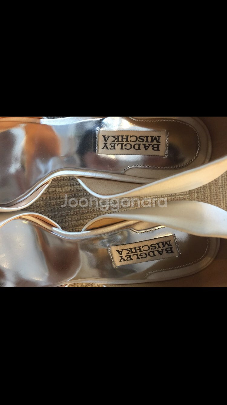 웨딩슈즈 Badgley Mischka 구두240--2