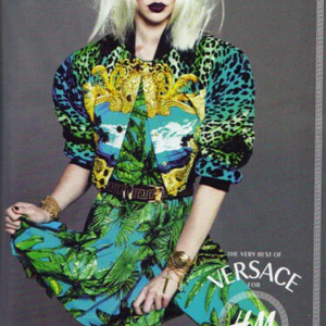 h&m for versace 여자자켓