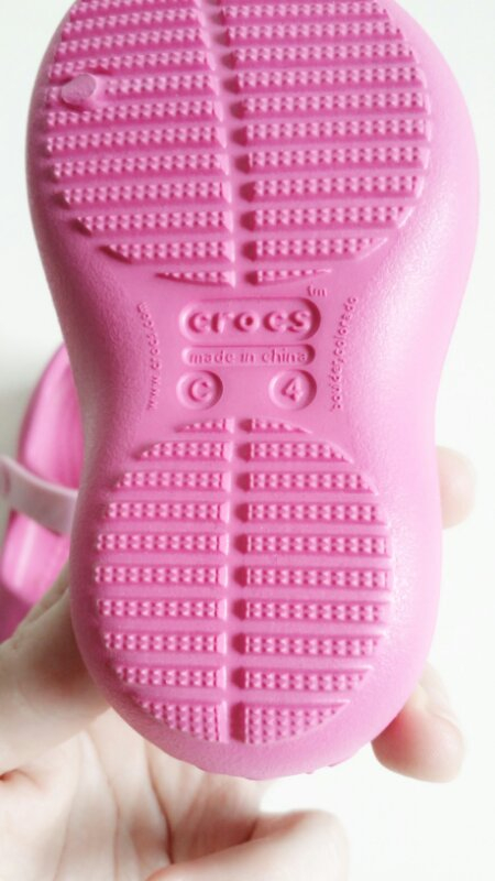 크록스 여아신발--1