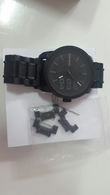 아르마니 메탈시계 (롯데백화점 구입 정품)--4