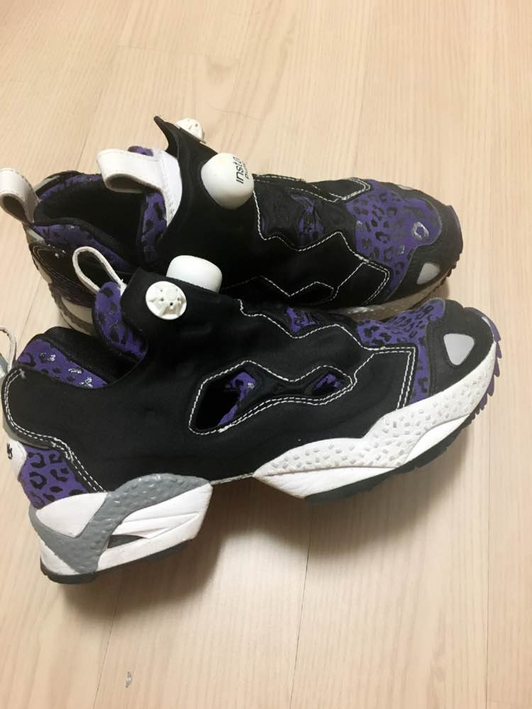 정품 리복 한정판 퓨리 호피--2