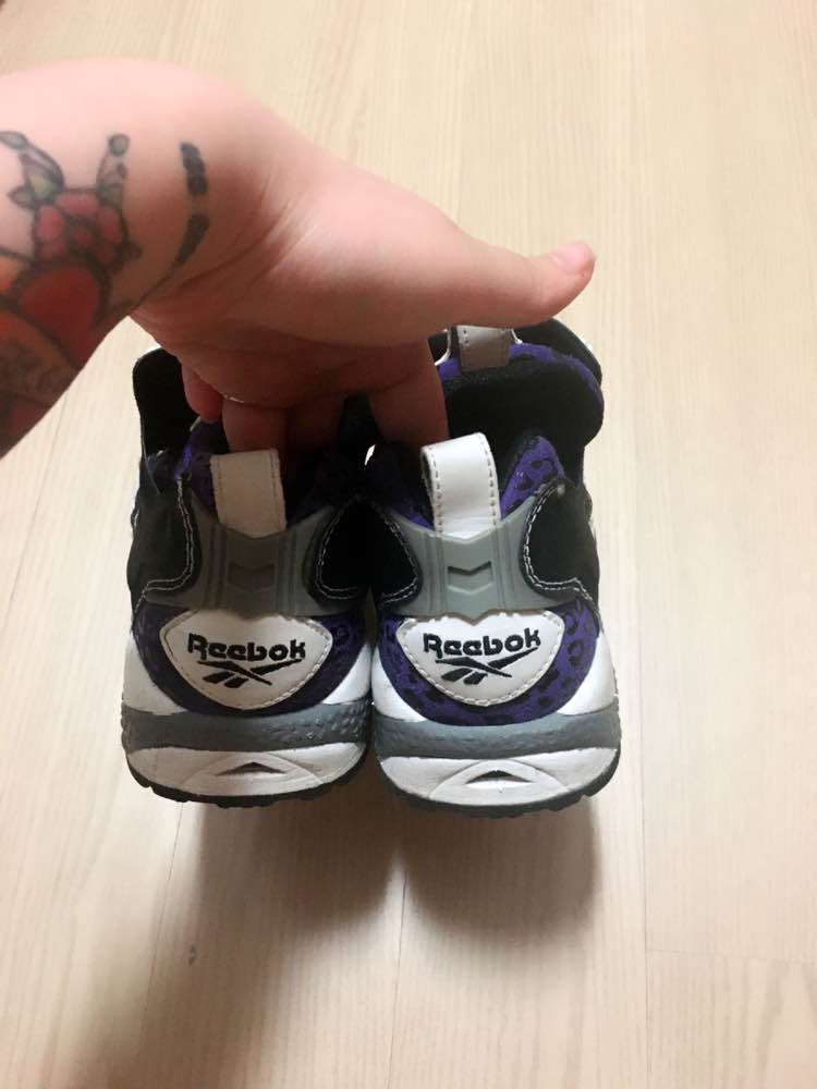 정품 리복 한정판 퓨리 호피--3