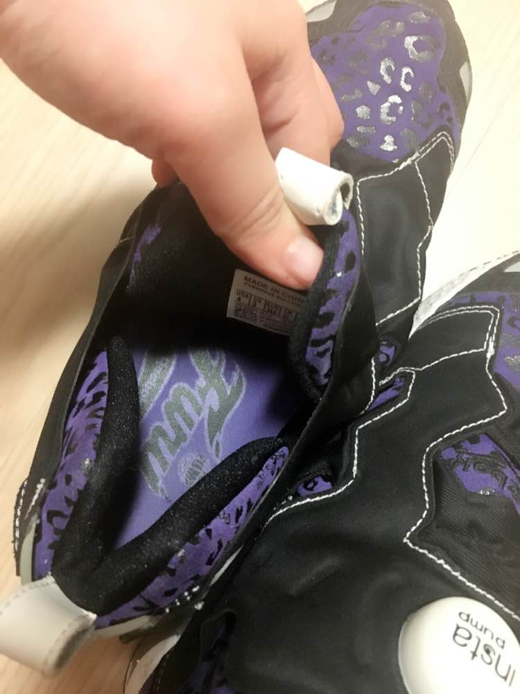 정품 리복 한정판 퓨리 호피--4