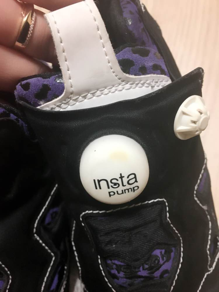 정품 리복 한정판 퓨리 호피--5