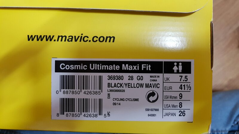 마빅 코스믹카본클릿슈즈 이미지