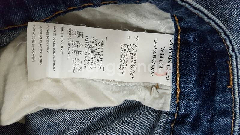 캘빈클라인 34 남성용 청바지--2