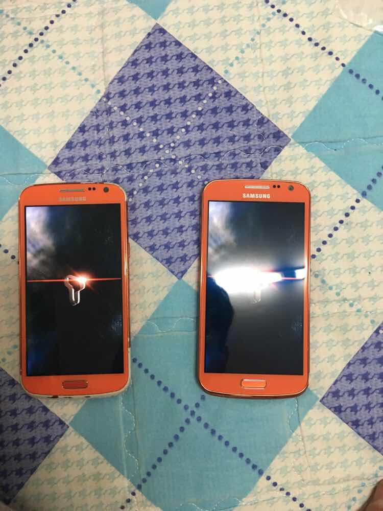 갤럭시  팝 오렌지 커플폰팝니다 (부모님 선물용)--2