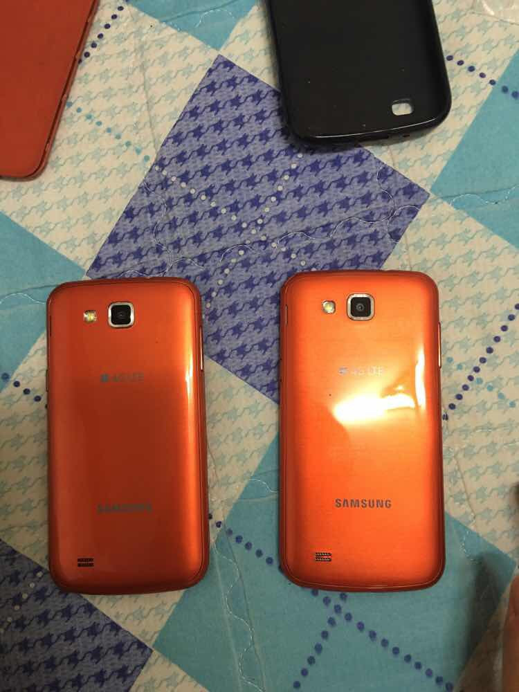 갤럭시  팝 오렌지 커플폰팝니다 (부모님 선물용)--3