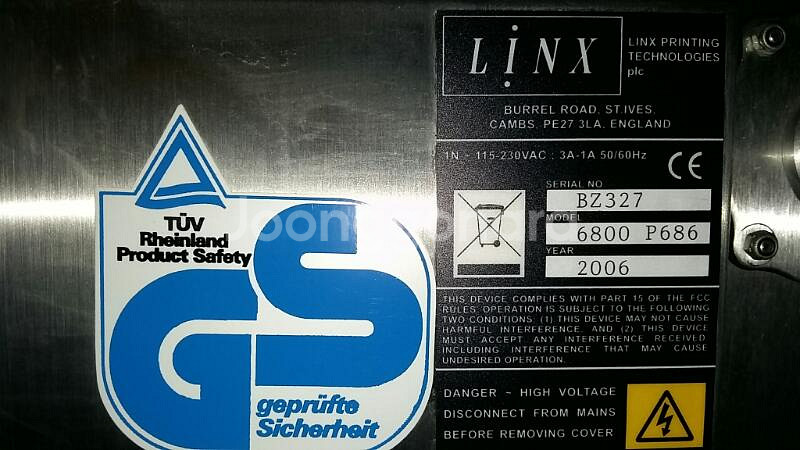 사업용 마킹기 영국 LINX 6800 팝니다.--2