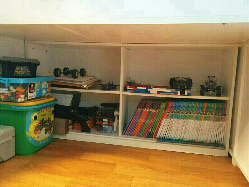 밴키즈430 벙커침대(침대+서랍장+책꽂이)  30--1