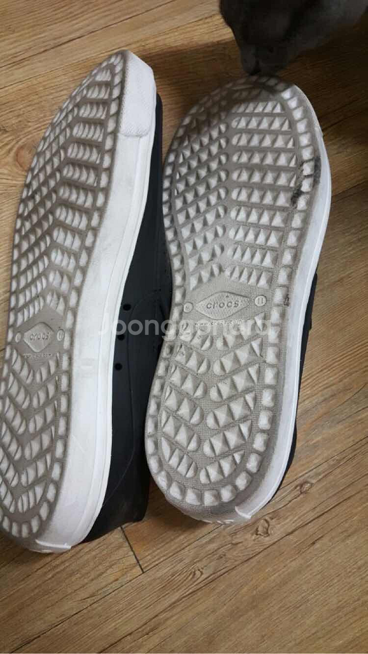 크록스 시티레인 슬립온맨 280미리 팝니다!--5