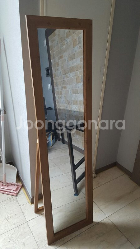 [대전] 상태좋은 우드 전신거울 팔아요--0