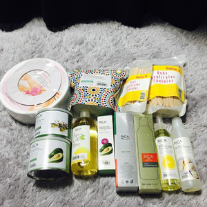 리카왁싱재료+2구워머기 팝니다