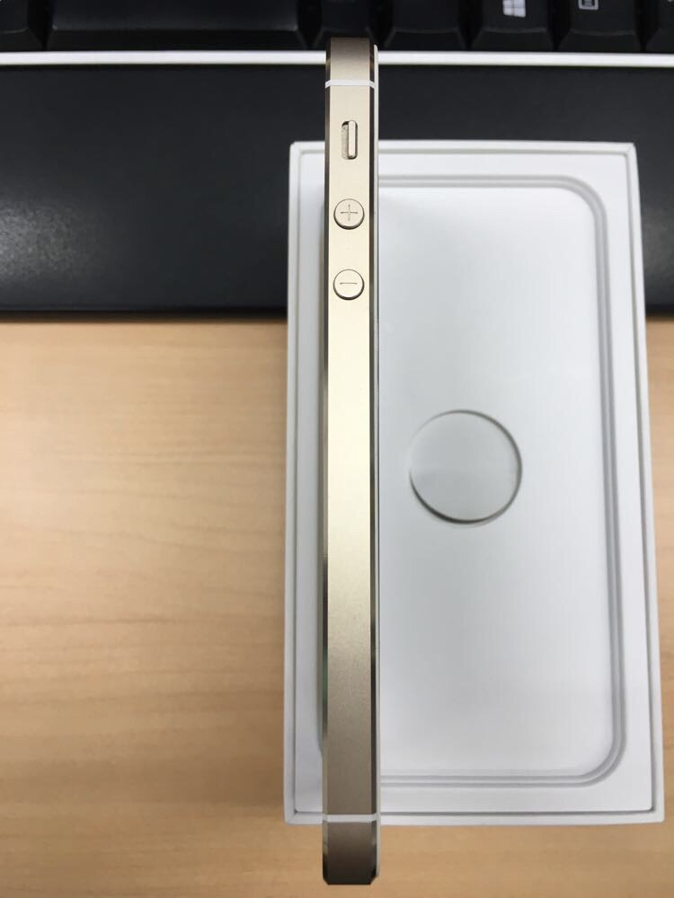 중고 아이폰5s 16g 골드샴페인--3