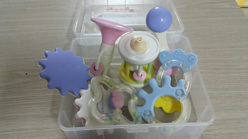 아가방 딸랑이세트--1