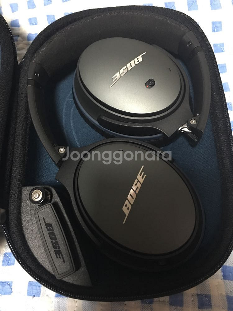 Bose QC25 노이즈캔스링헤드폰 아이폰용 팝니--0