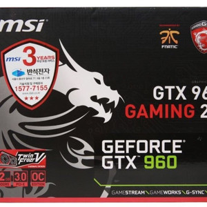 MSI GTX960 2g 트윈프로져