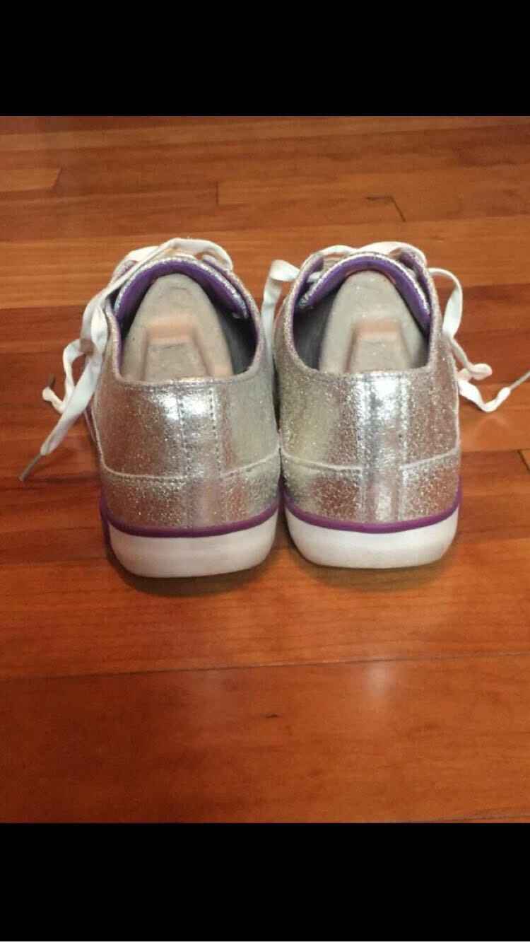 FitFlop 핏플랍 실버 운동화 250 이미지