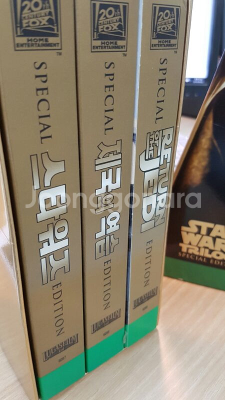 스타워즈 스페셜에디션 비디오테이프--4