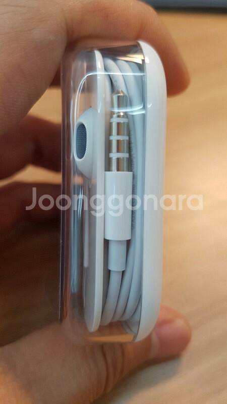 아이폰 이어폰 정품--5