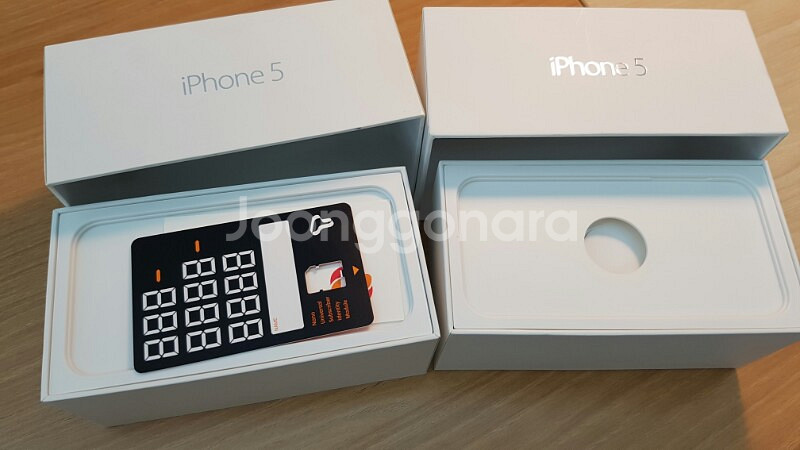 아이폰 박스 팝니다--4