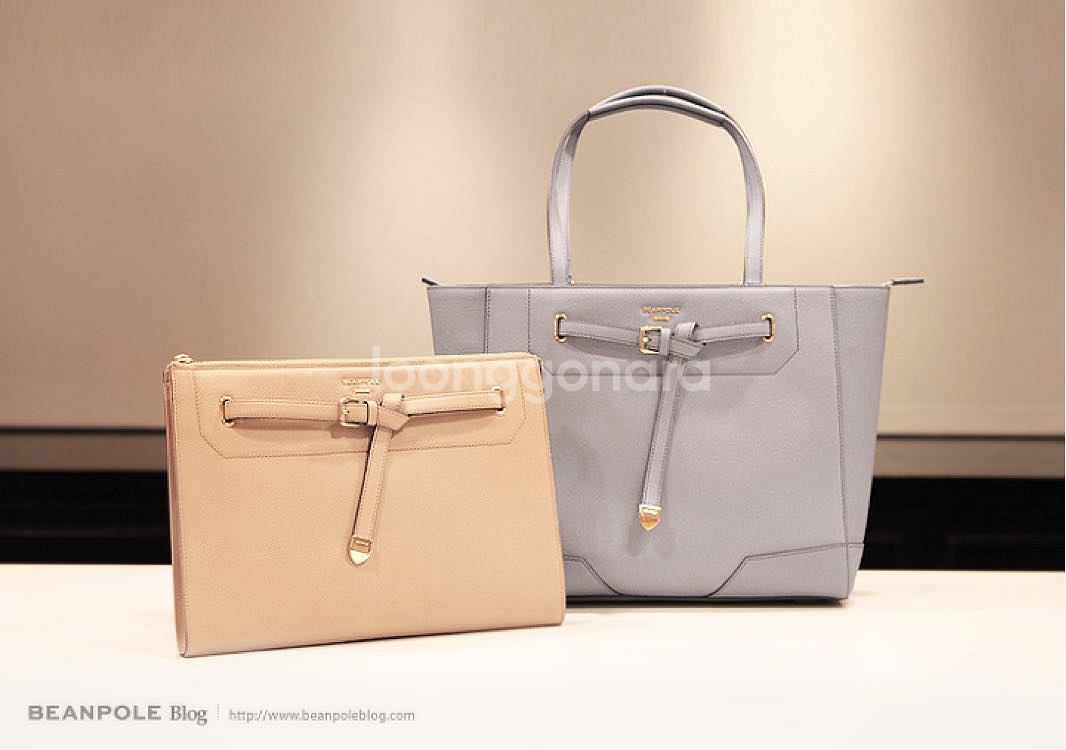 빈폴 헤릿 클러치백--1