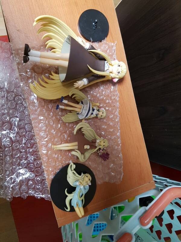 러브라이브 럭키스타 쵸비츠 액셀월드 유우다치 피규--8