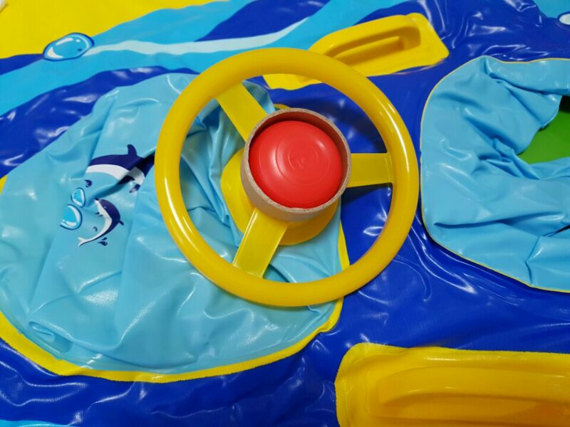 돌핀클럽  제트 보행기 유아용 튜브--1