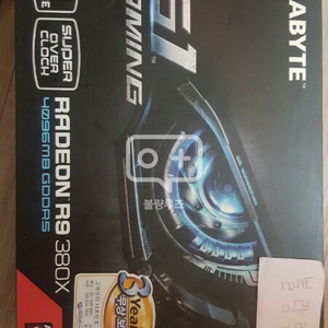 기가바이트 라데온 R9 380X 4G G1 그래픽