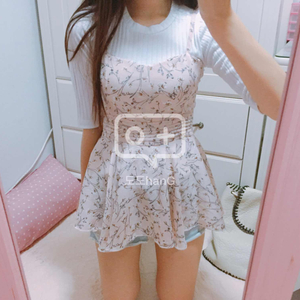플라워 뷔스티에❤️