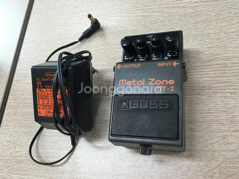 메탈존 이펙터 mt-2 아덥터 포함--1