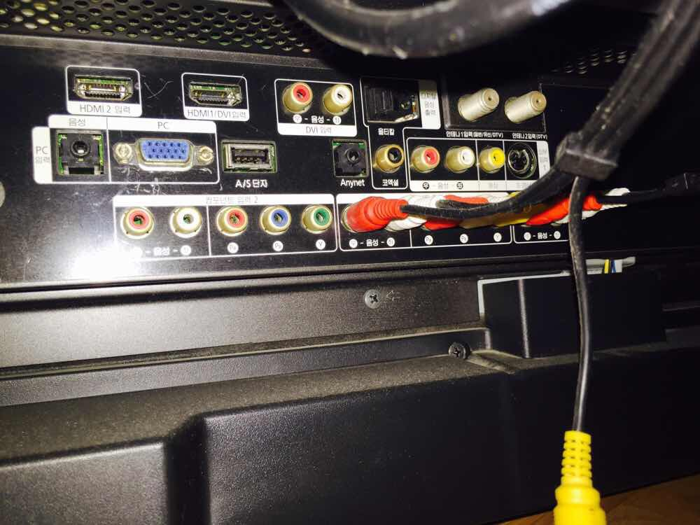 삼성 파브 pdp 42인치 티비 벽걸이 전용 7만--4