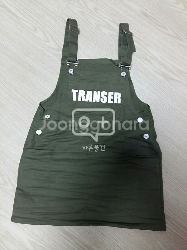 TRANSER 멜빵치마--0