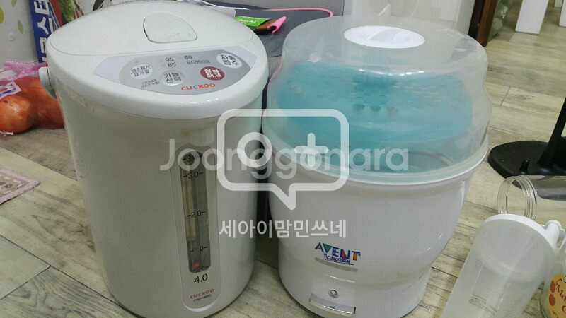 전기보온포트 젖병소독기--0