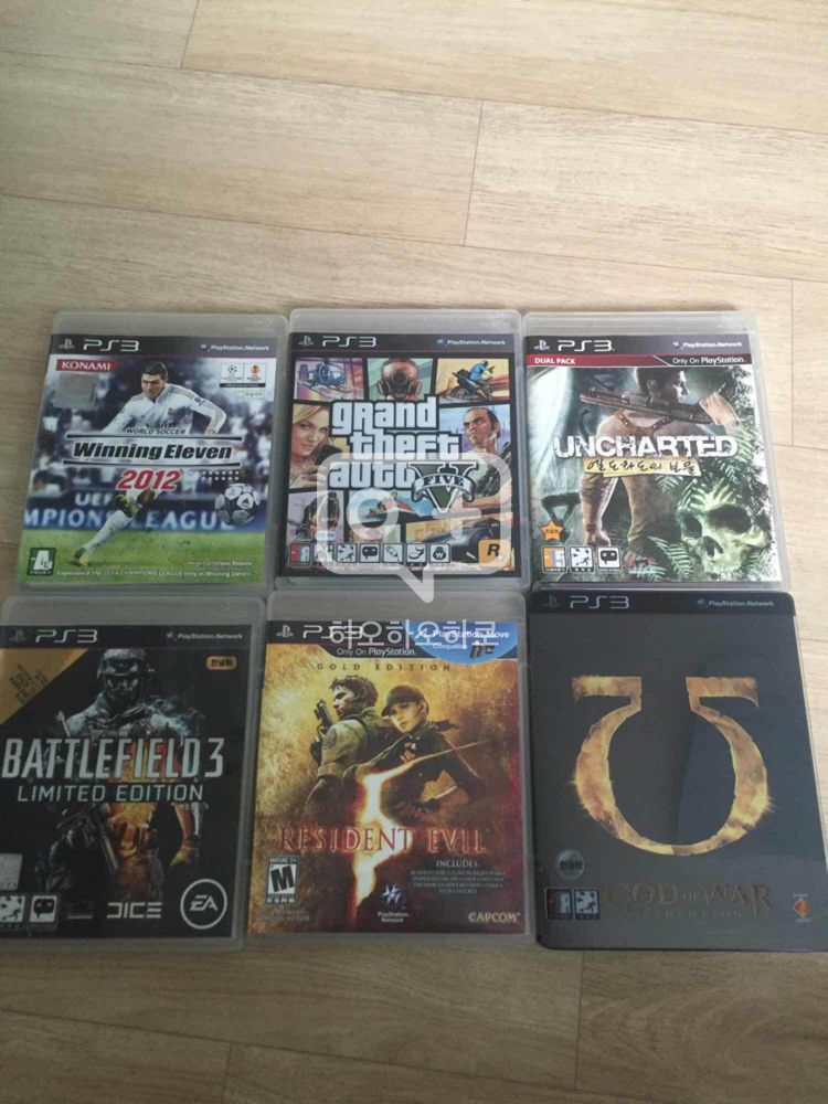 플스3 패드2 씨디 6장 팝니다  이미지