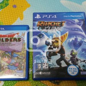 ps vita 드래곤 퀘스터 빌더즈와 ps4 라쳇