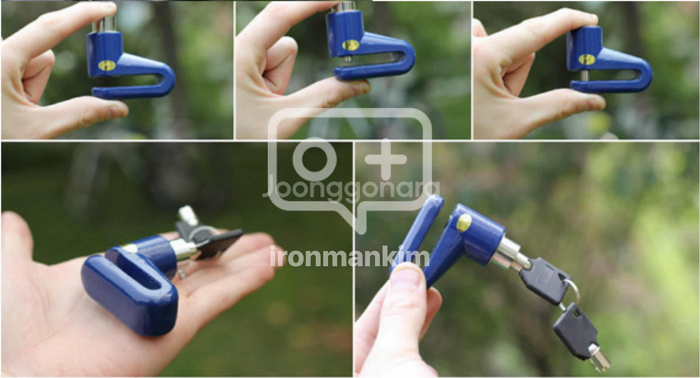 자전거/바이크용 도난방지안전열쇠--0