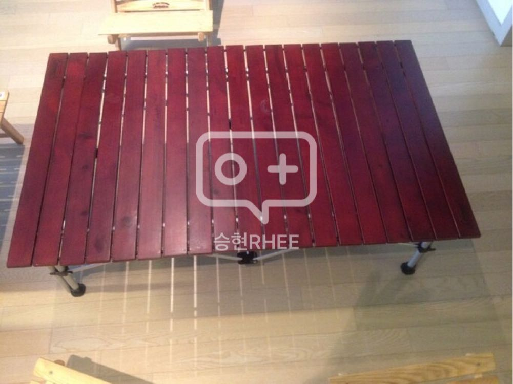 콜맨 우드롤 1100 캠핑 테이블 이미지