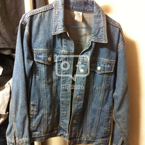 디즈니 청자켓 사이즈95정도 루즈핏