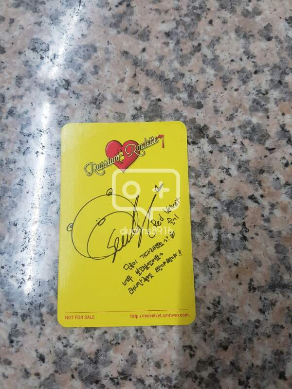 레드벨벳 러시안룰렛 슬기포카랑 아이린or조이 교환 이미지