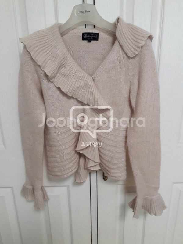 일본 Studio Paris 모헤어 프릴 니트 자--0