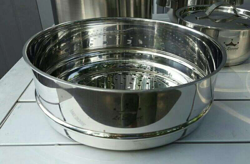 미사용 르에시앙 3중 바닥 스텐레스 6종 냄비세트 이미지