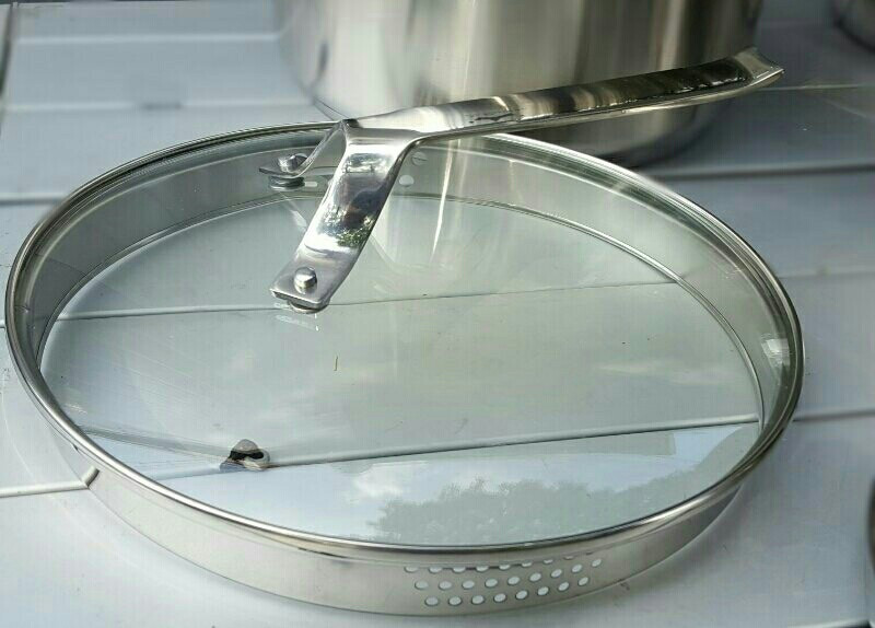 미사용 르에시앙 3중 바닥 스텐레스 6종 냄비세트 이미지