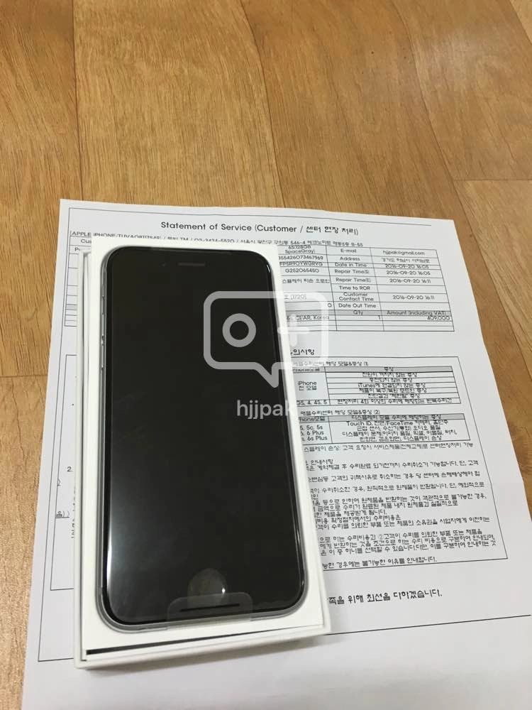 아이폰6s 128g 스페이스 그레이(리퍼미사용)판 이미지
