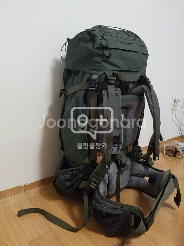 피엘라벤 카즈카 65리터배낭 팝니다(레인커버포함)--0