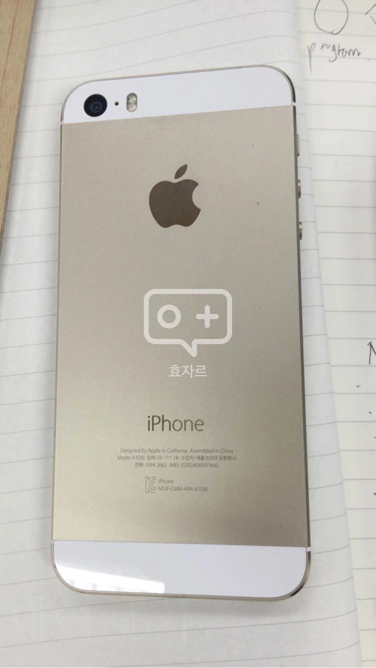 아이폰5s 16기가 침수폰 팝니다 이미지