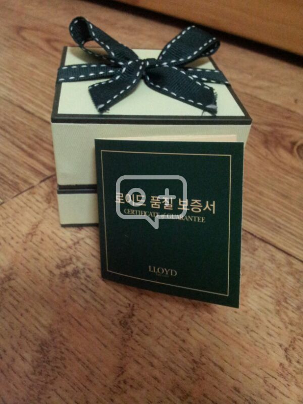 로이드 10k 반지 로즈골드--1